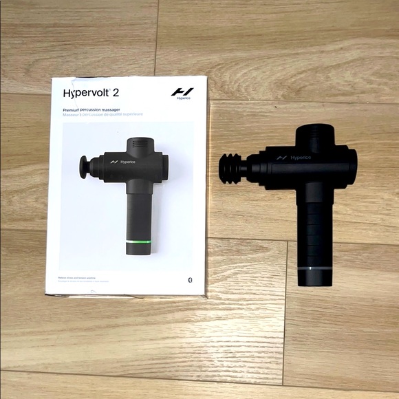 Hypervolt 2 Black Percussion Massager - Picture 1 of 3